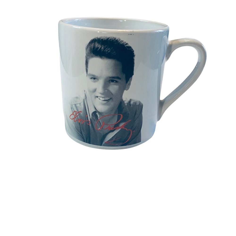JUST FOR YOU ELVIS PRESLEY SIGNATURE PRODUCT COLLECTIBLE MUG